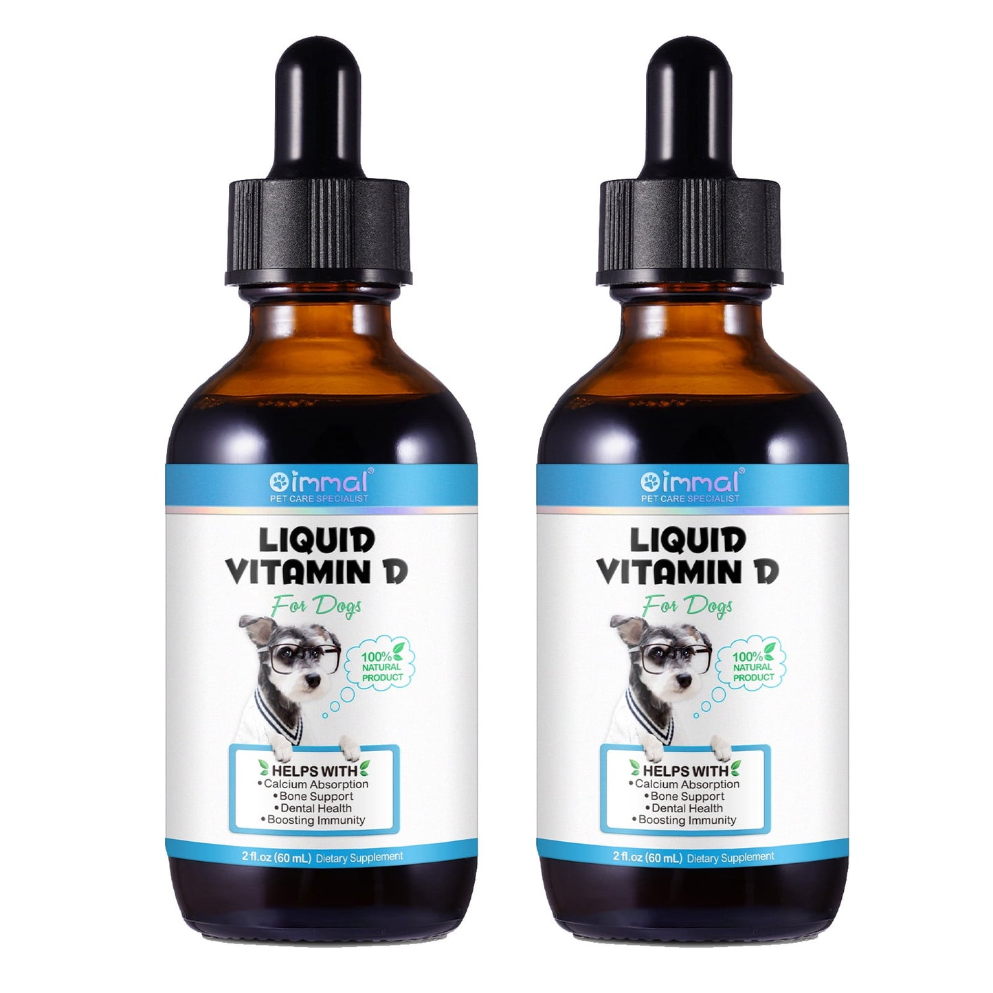 Liquid Vitamin D for Dogs – Bone & Immune Support