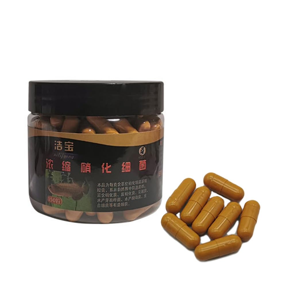 Nitrifying Bacteria Capsules – Aquarium Water Care (60 Count)