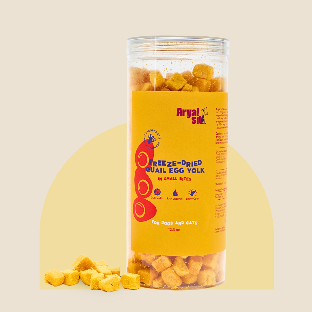 Freeze-Dried Egg Yolk Cat Snacks – Nutrient-Rich Treat (100g)