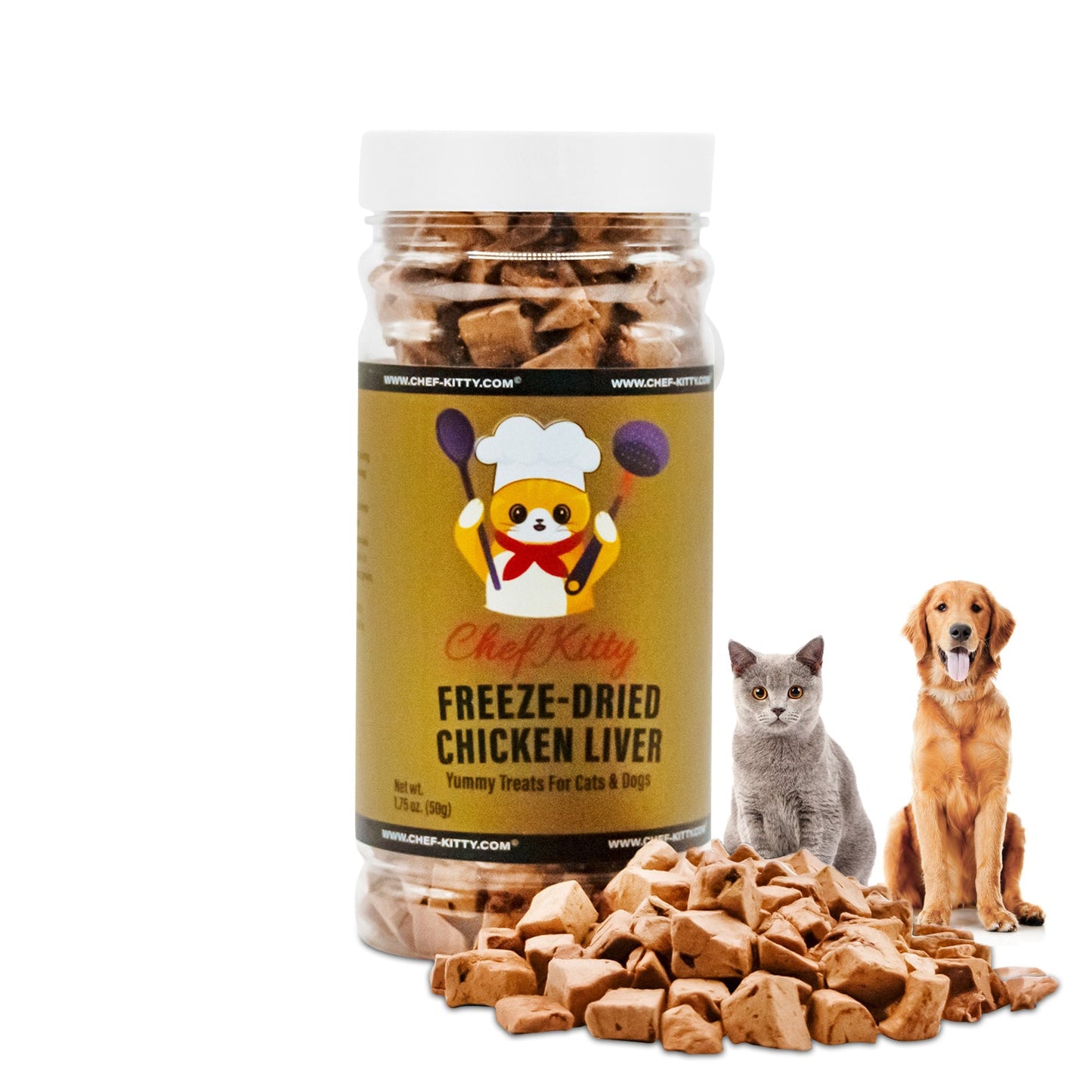 Freeze-Dried Cod Pieces – Healthy & Natural Treats for Cats & Dogs