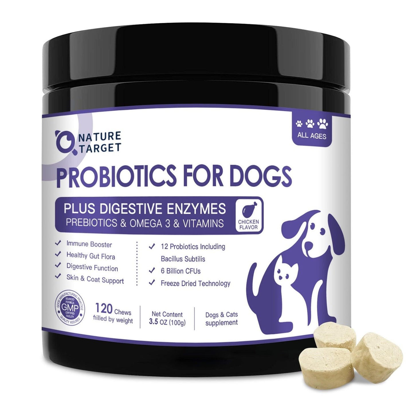 Probiotics & Enzymes for Dogs – Digestive & Immune Support