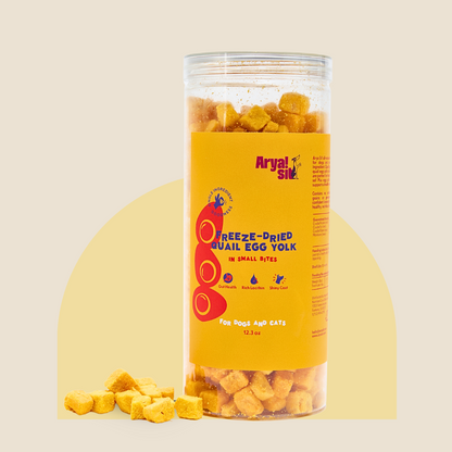 Freeze-Dried Egg Yolk Cat Snacks – Nutrient-Rich Treat (100g)