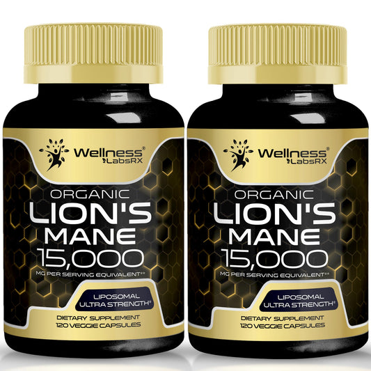 Lion’s Mane Mushroom Capsules – Brain, Mood & Immune Support