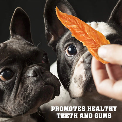 Chicken Jerky Dog Treats – 1.5 lb Grain-Free Natural Dog Snacks – High-Protein Chewy Treats