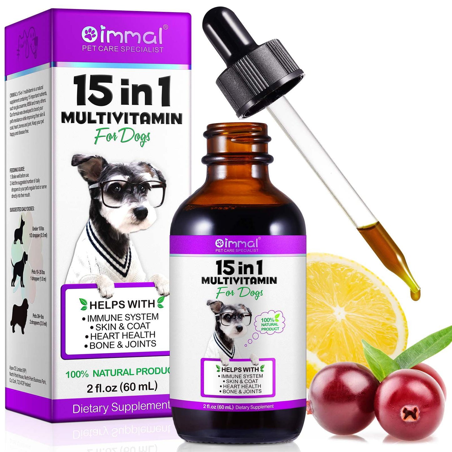 Liquid Vitamin D for Dogs – Bone & Immune Support