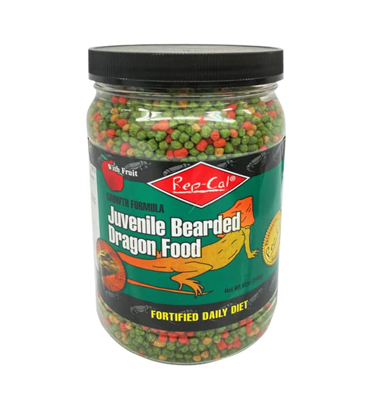 Rep-Cal Srp00813 Juvenile Bearded Dragon Pet Food 12-Ounce