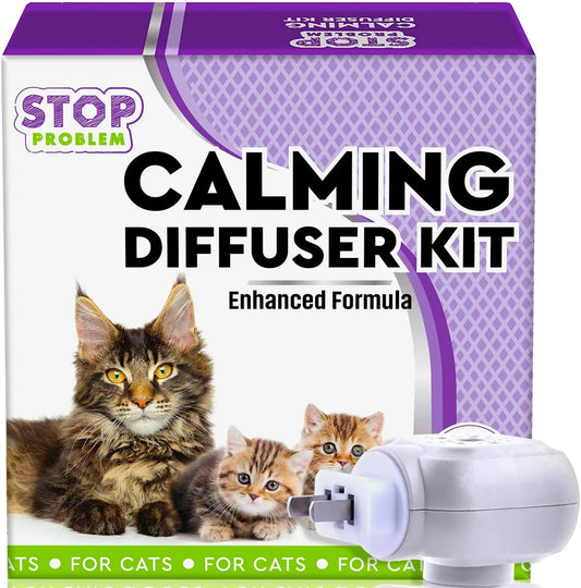 Cat Calming Diffuser – Pheromone-Based Stress Relief Plug-In for Pets