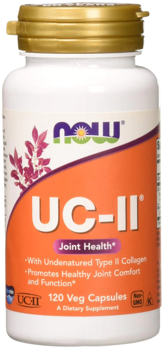 NOW Supplements UC-II® Type II Collagen – 120 Veg Capsules